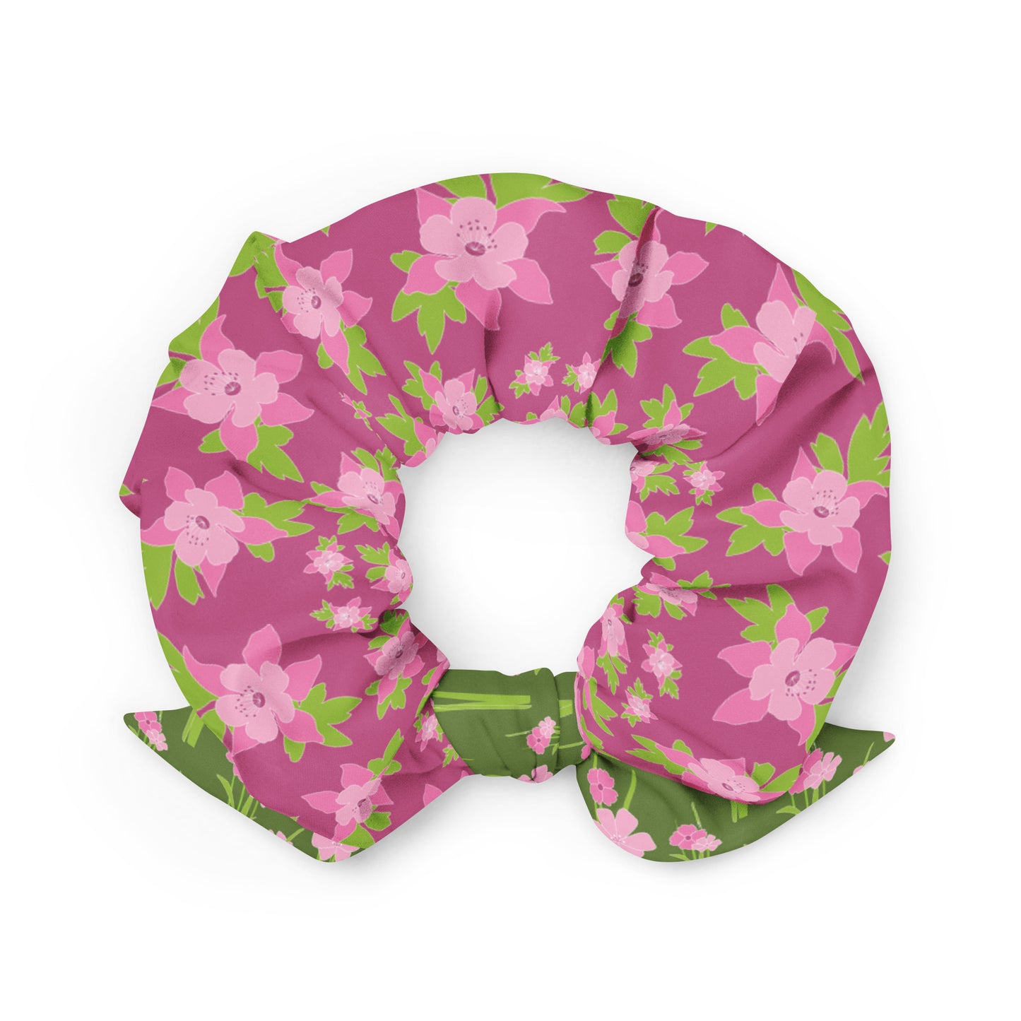 Radiant Blooms Scrunchie