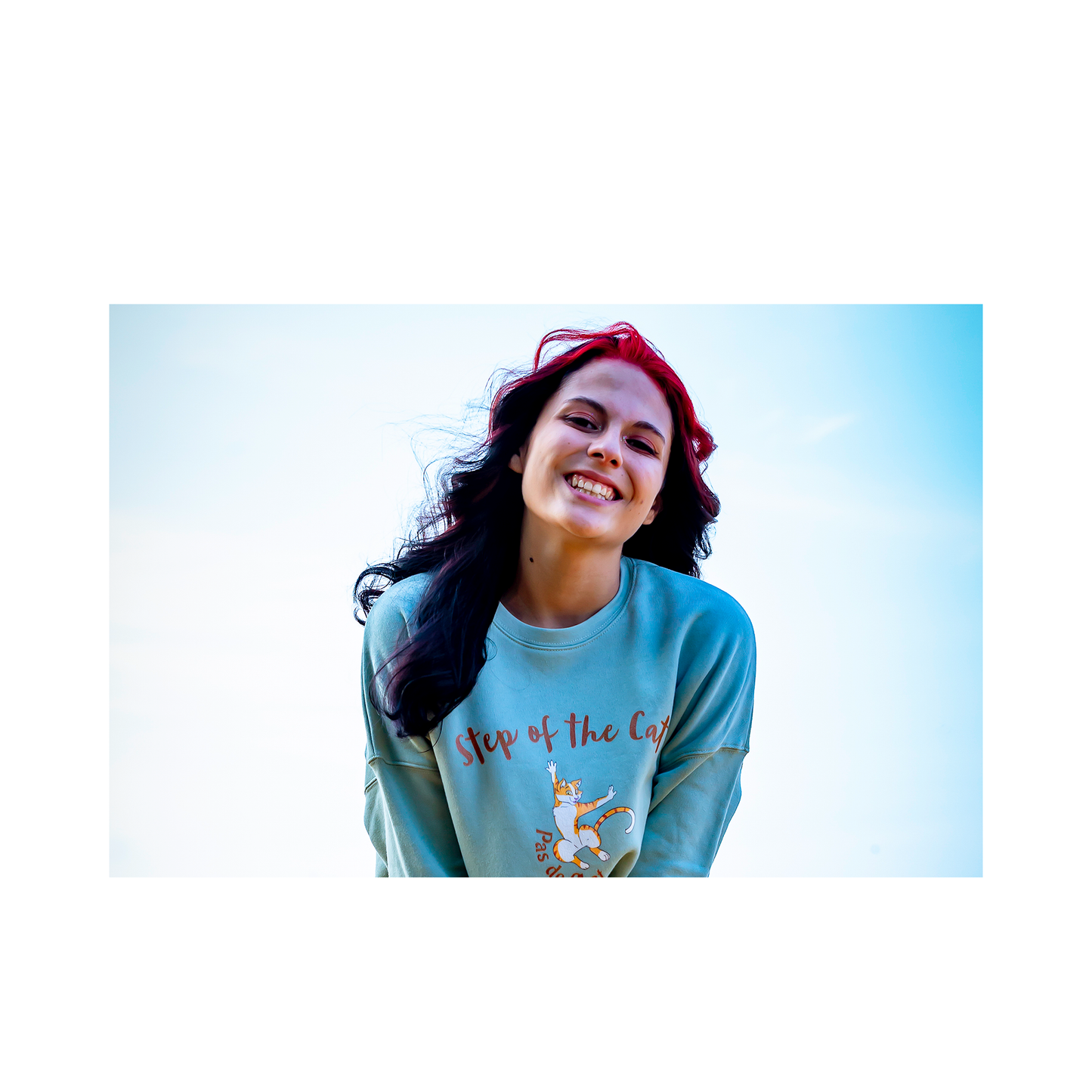 Pas de Chat Crop Sweatshirt