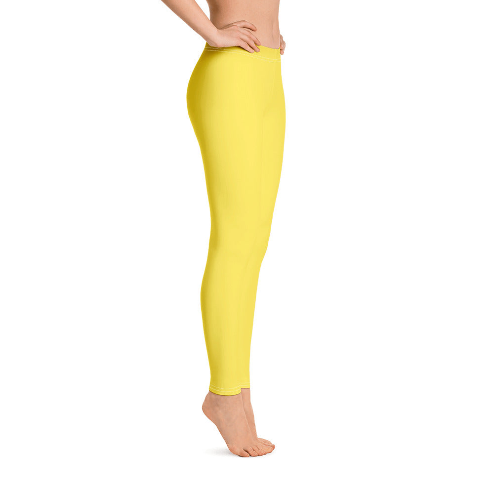 Like Butter Yellow Leggings