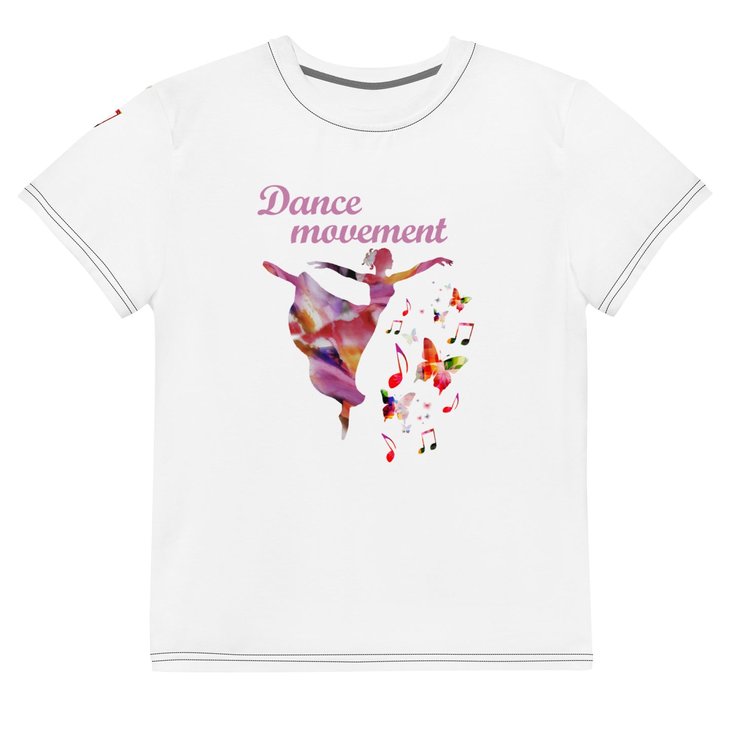 Dance Movement Youth crew neck t-shirt