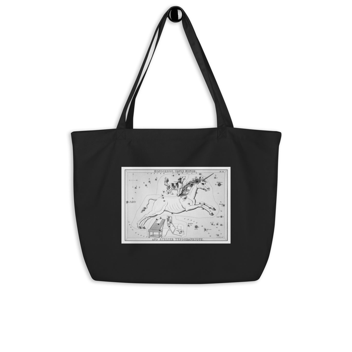 Astrology Lovers Large organic tote bag