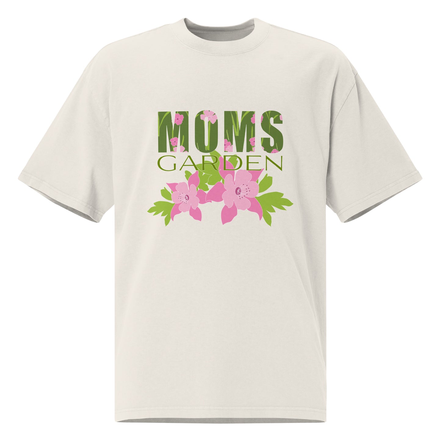 MOMS GARDEN Oversized faded t-shirt
