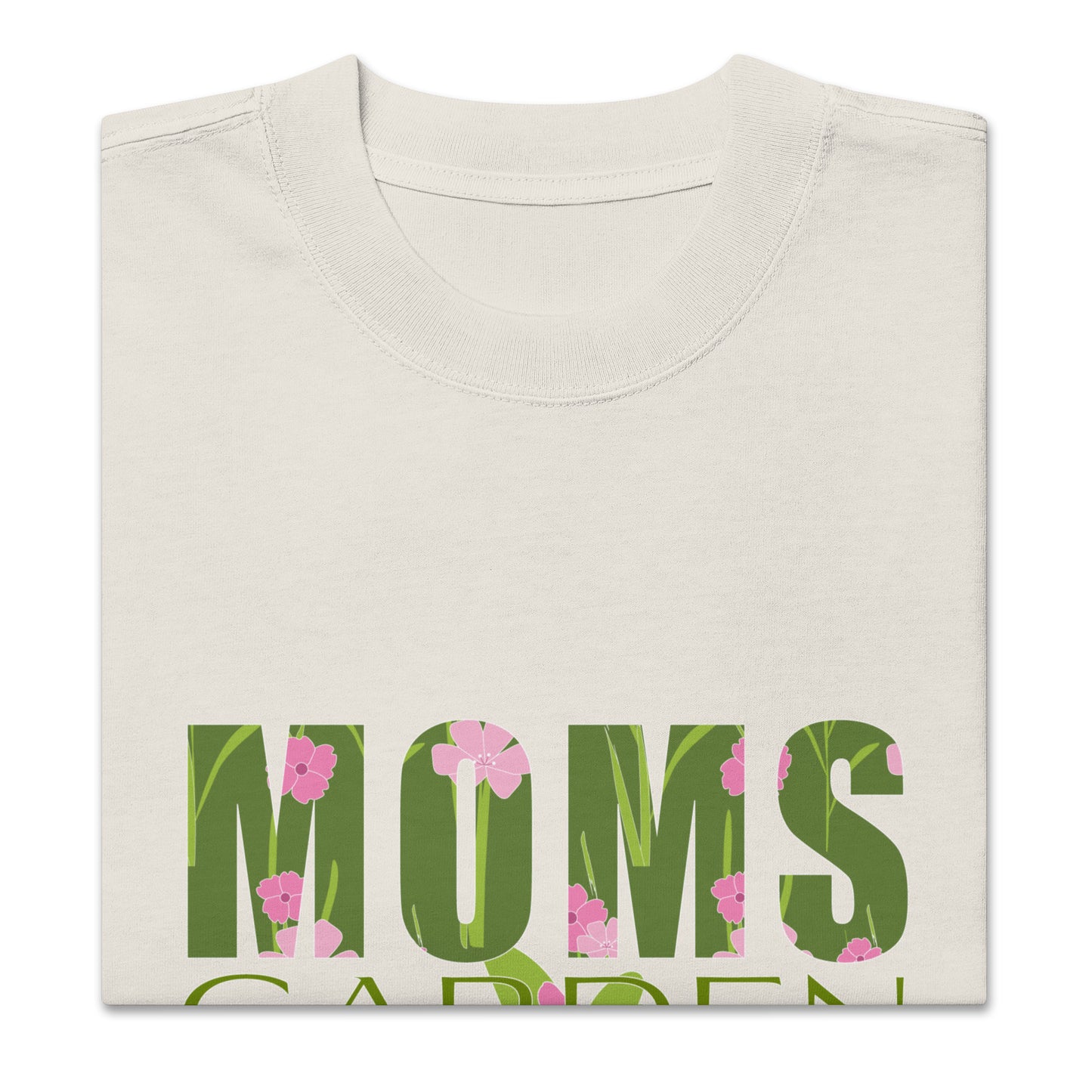 MOMS GARDEN Oversized faded t-shirt
