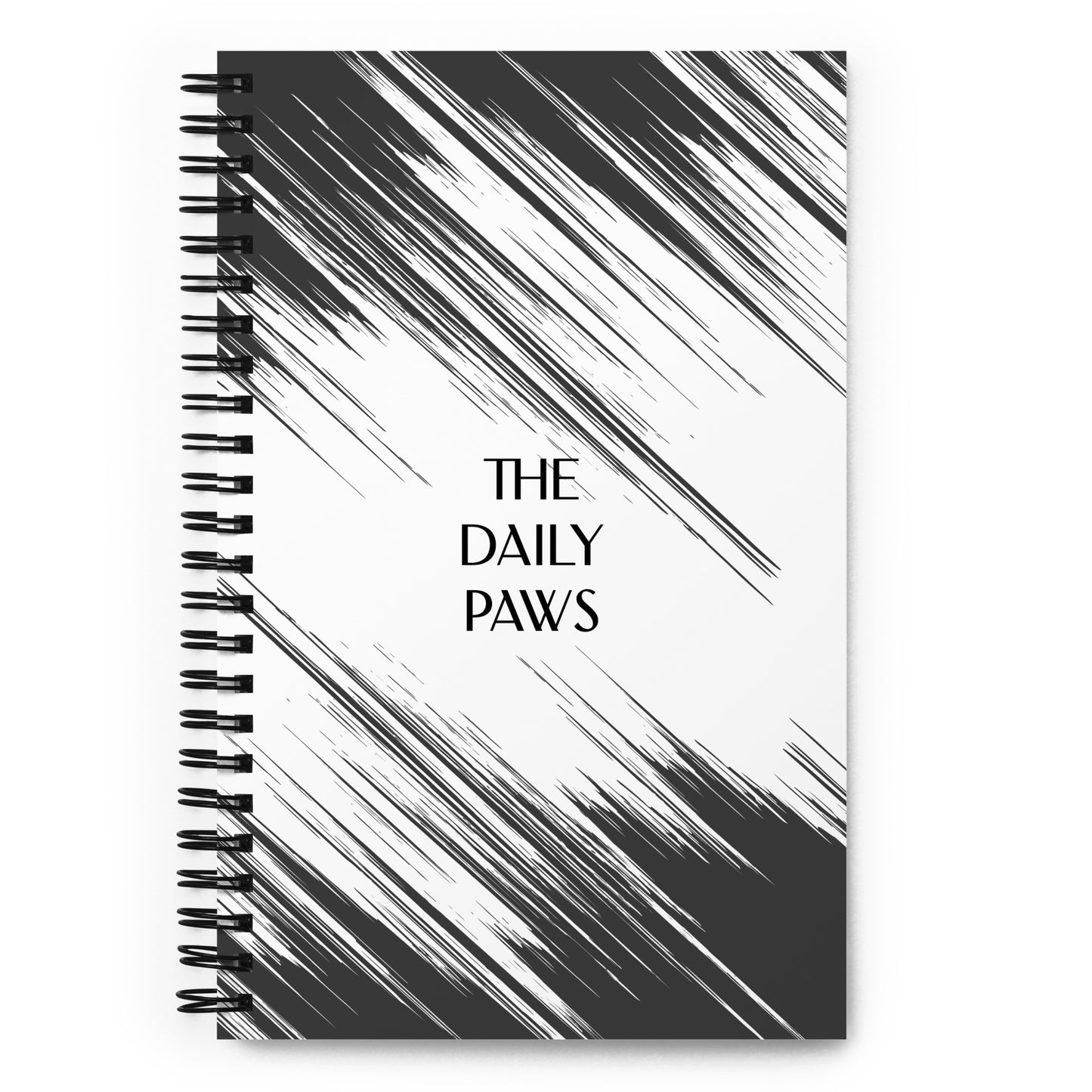 The Daily Paws Spiral notebook