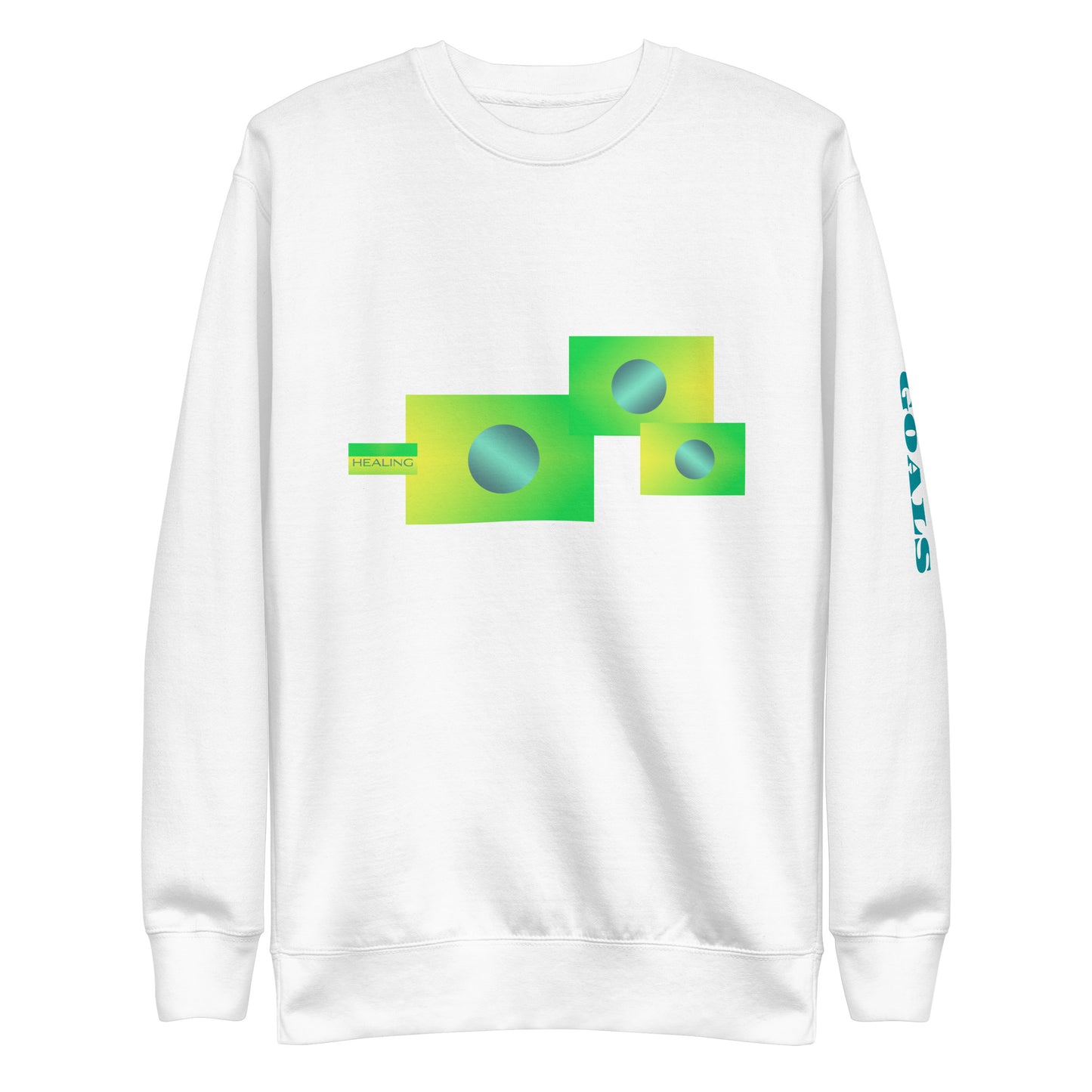 Goals: Healing Unisex Premium Sweatshirt