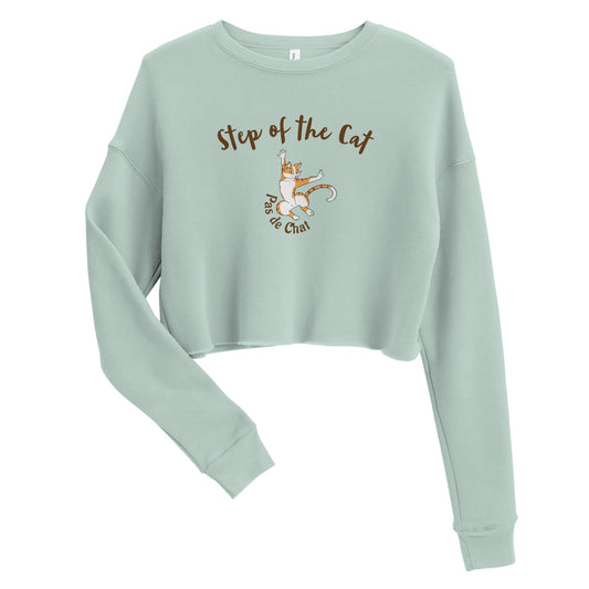 Pas de Chat Crop Sweatshirt