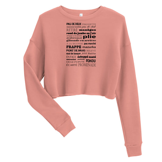 Ballet Basics Crop Sweatshirt