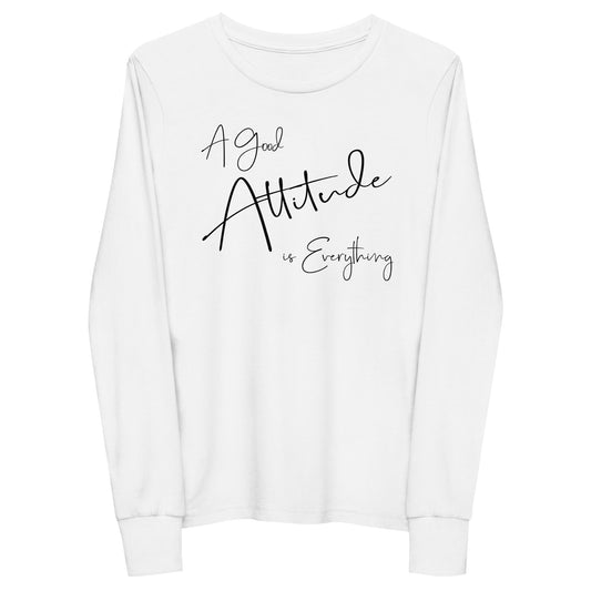 Attitude is Everything Youth long sleeve tee